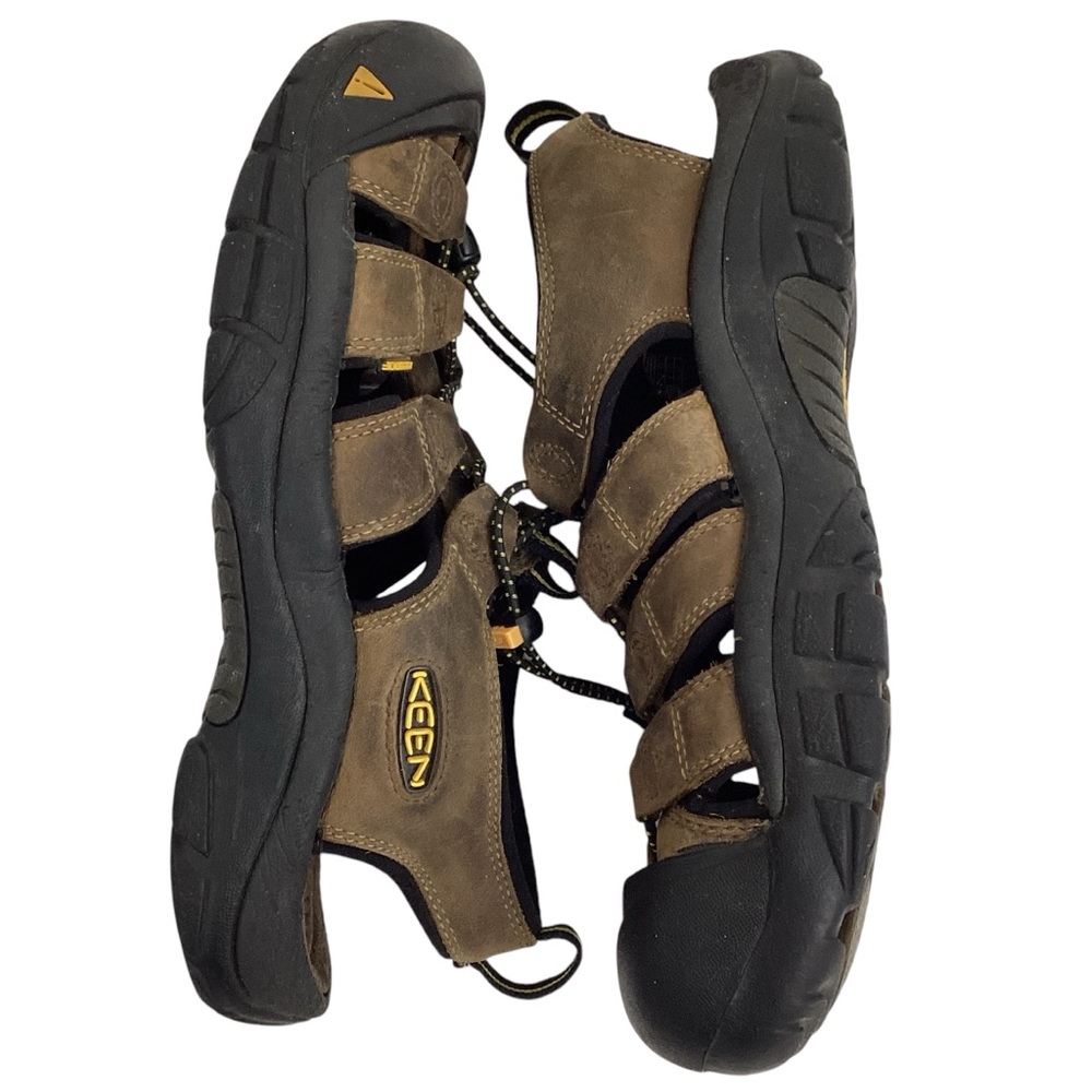 Keen Newport H2 Leather Waterproof Sandals Brown - Picture 4 of 12